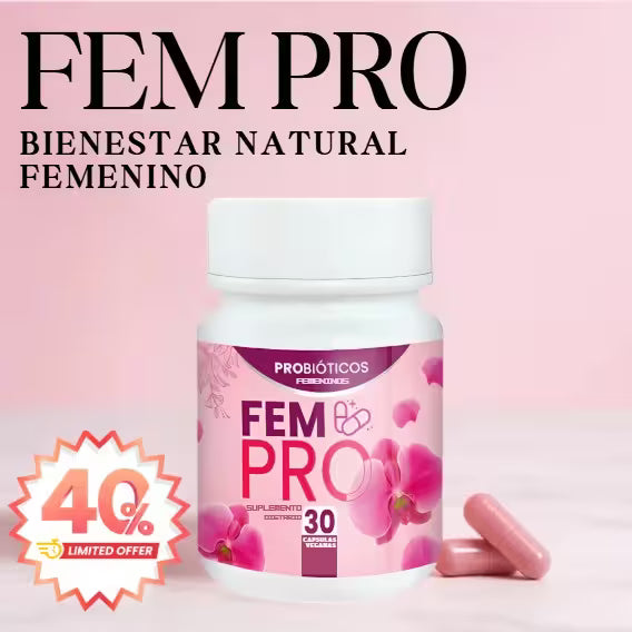 FEM PRO  ® Elimina Malos Olores, Infecciones, Picazón, Irritación